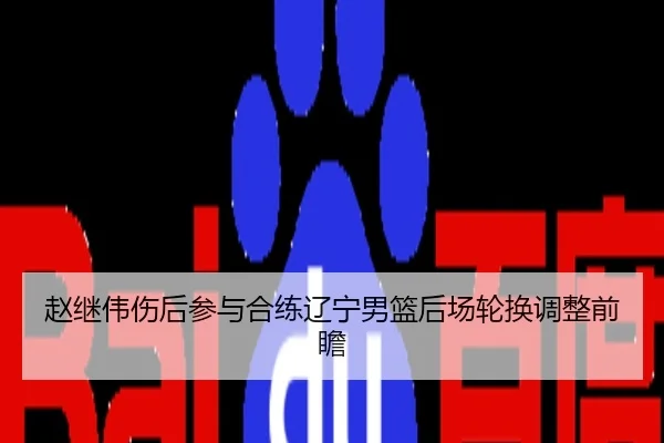 赵继伟伤后参与合练辽宁男篮后场轮换调整前瞻